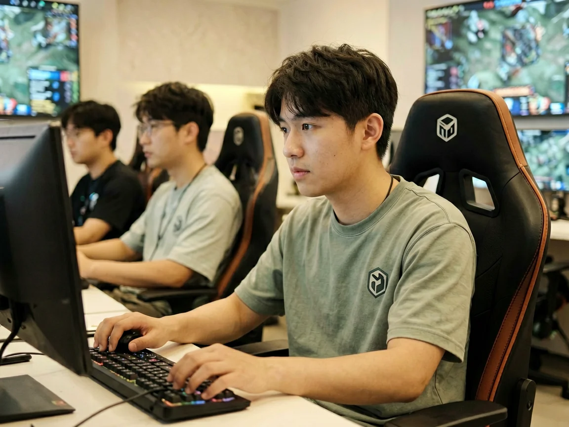 体育赛场准备,ScoutLOL选手
